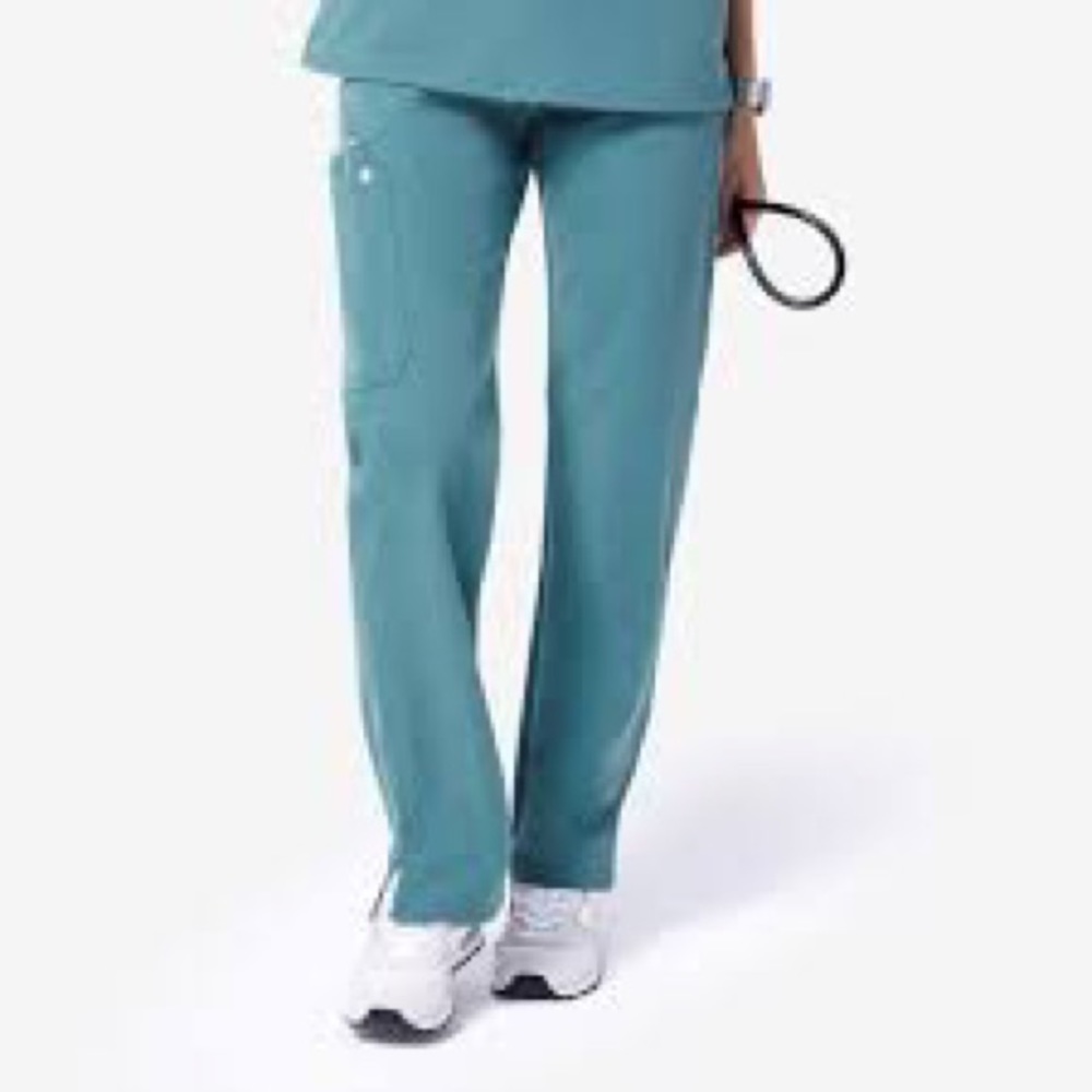 Figs Cargo Kade Scrub Pants Seafoam Green Size L